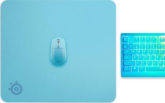 Produktbild SteelSeries QcK Aqua (L)
