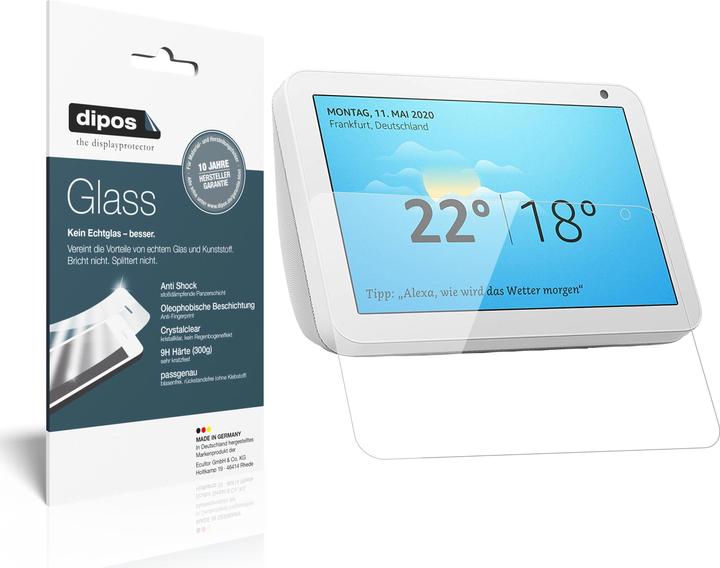 Actual product image Dipos Screen Protector Anti-Shock (1 Piece, Echo Show 8)