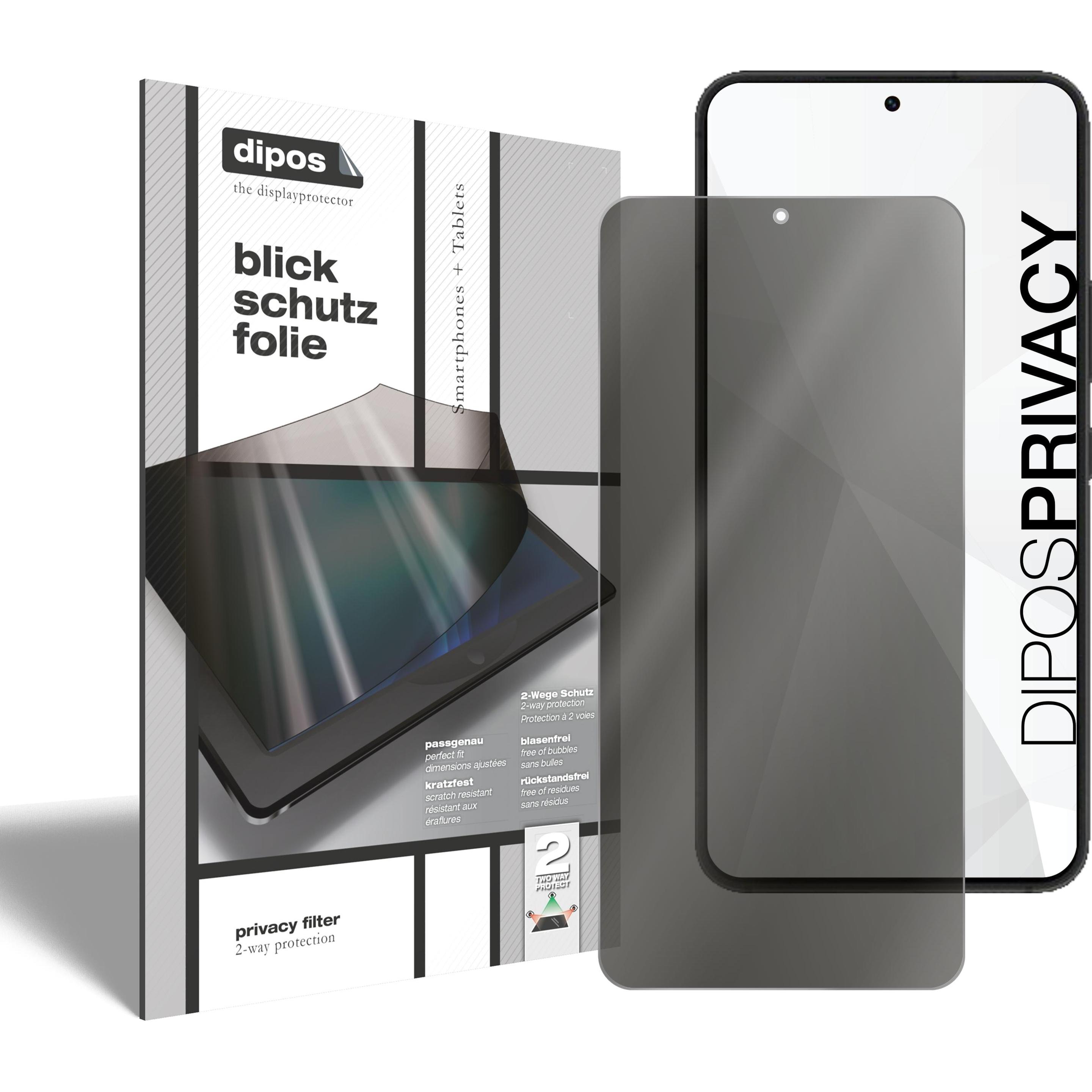 Thumbnail - Dipos Blickschutzfolie 2-Way Anti-Shock (1 Stück, Samsung Galaxy S21), Smartphone Schutzfolie, Transparent