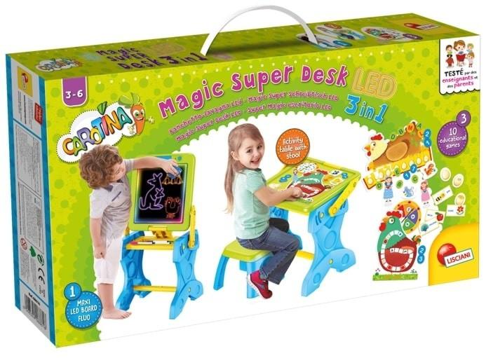 Actual product image Lisciani Magic Desk Set with LED Matrix