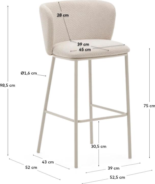 Actual product image Kave Home Ciselia