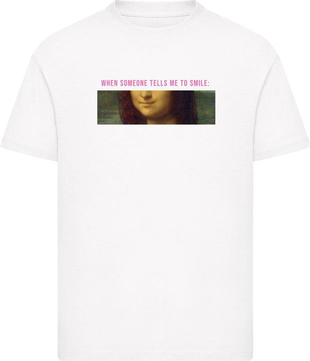 Produktbild Merchcode Kids APOH - Da Vinci Smile Mona Basic T-Shirt - 198987 (110, 116)