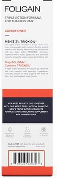 Image du produit Foligain Après-shampooing anti-chute triple action (pour hommes) 236 ml (236 ml)