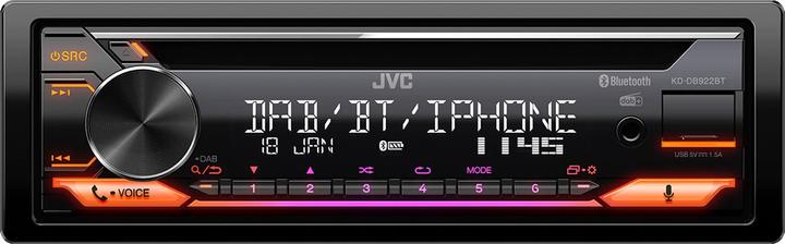 Actual product image JVC KD-DB922BT (Android car, MirrorLink)