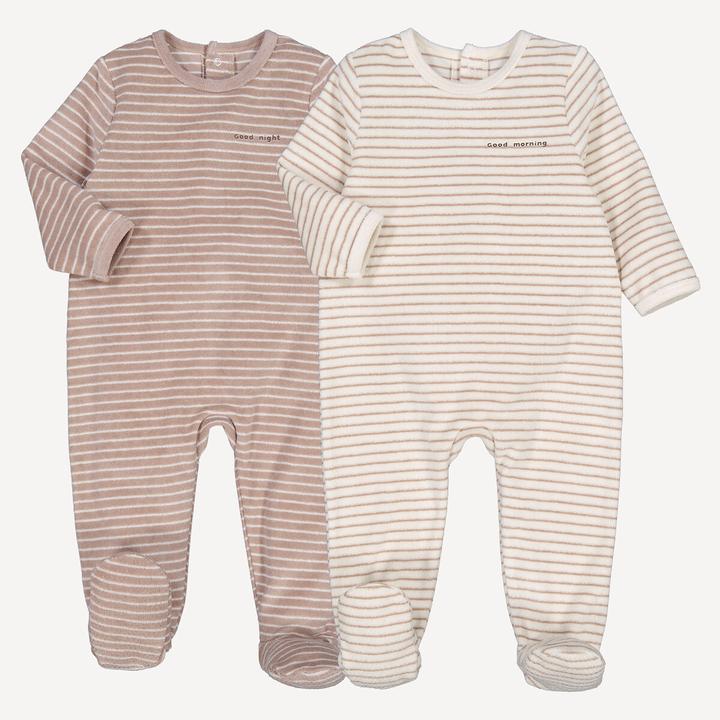 Produktbild La Redoute Collections 2er-Pack Frottee-Pyjamas (56)