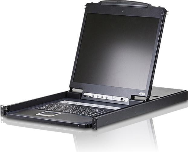 Produktbild Aten CL1316N ES KVM-Switch 16-Port, 19"-LCD-Konsole (PS/2-USB, VGA) ES-Layout