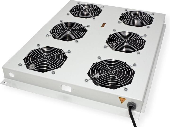 Produktbild Roline 19-inch roof-mounted fan unit 6 fans ON/OFF for server enclosure grey