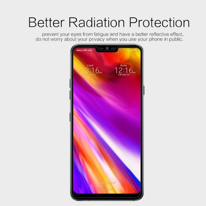 Actual product image Nillkin Matte Series Protective Film (1 Piece, G7 ThinQ)