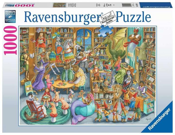 Produktbild Ravensburger Midnight in the library (1000 Teile)