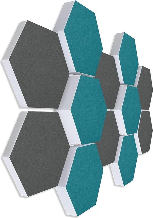 Actual product image Platino24 3D set of sound absorbers