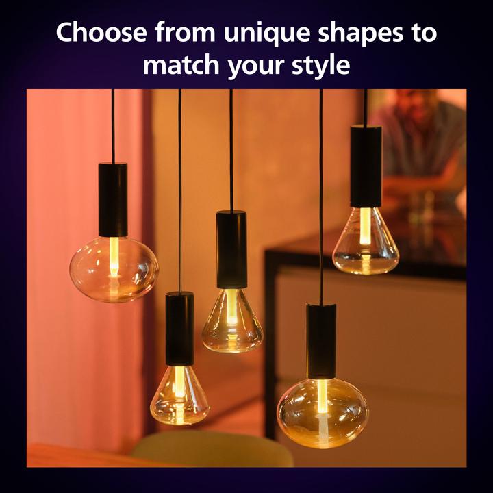 Produktbild Philips Hue White & Color Ambiance Lightguide Globe (E27, 500 lm, 1x)