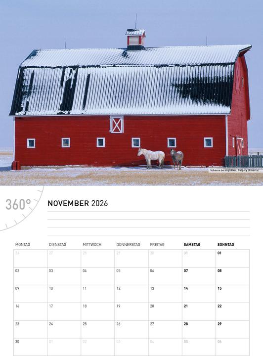 Image du produit CanadaCalendrier en brochure2026 (A4)