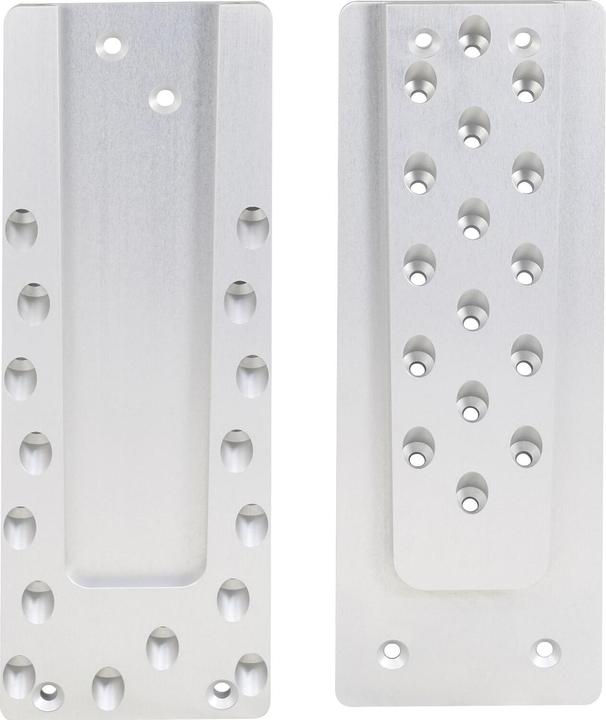 Pitzl Heavy-duty HVP 140x400x20 mm anodised aluminium (1 pcs.)