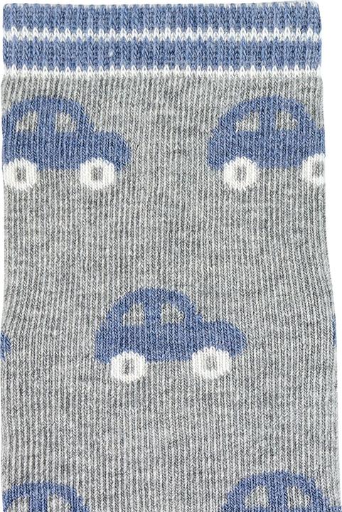 Image du produit Sterntaler Antirutsch-Socken Autos Silber Melange Gr. 27/28 (Une unité par pack, 27)