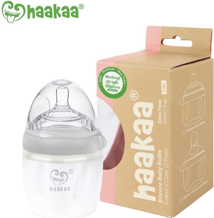 Immagine prodotto Haakaa Biberon Generation 3 160ml - Grigio