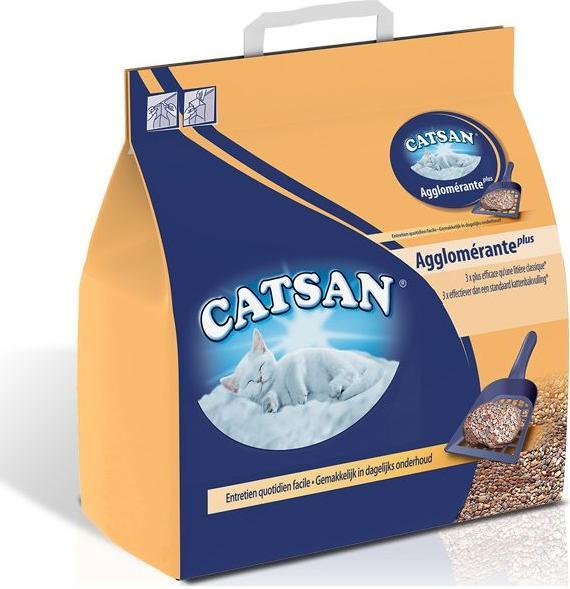 Produktbild Catsan Ultra Plus (Biologisch abbaubar, Neutralisierend, Klumpend, 10.30 kg)