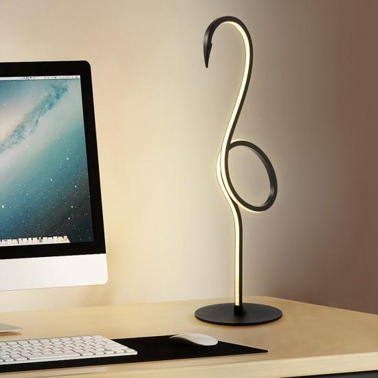 Actual product image Elstead Lighting Elstead Flamingo LED table lamp black 6W warm white FLAMINGO-TL-BLK (420 lm)