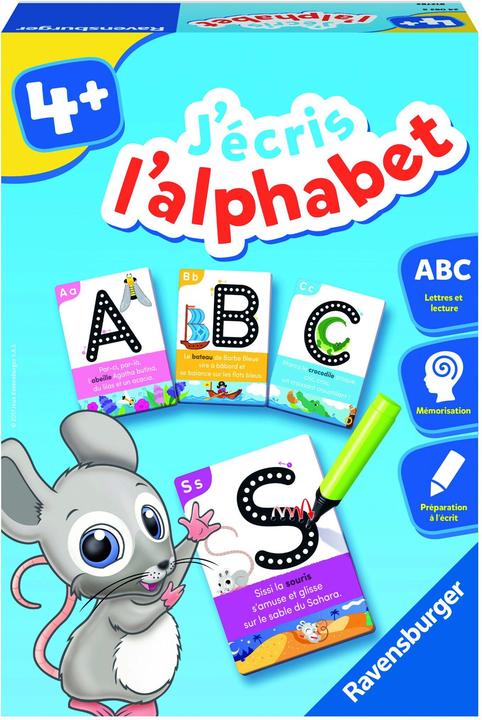Immagine prodotto Ravensburger J'écris l'alphabet (Francese)