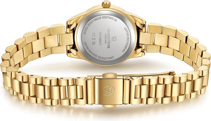 Produktbild Glanzstücke München Damen Quarzuhr gelbgold Edelstahl gelbgold - 38000 (Analoguhr, 25 mm)