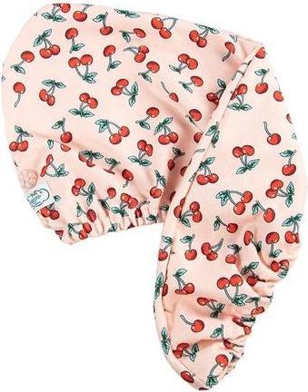 Cosmetic Vintage Inspiriert Pink Blumen Satin Weicher Stoff Make-up Accessoire Cherry Print