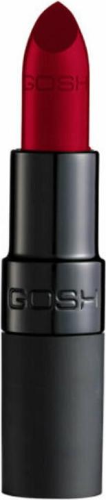 Gosh Copenhagen Velvet Touch Lipstick 029 Runway Red 4 gr (029, Runway Red)