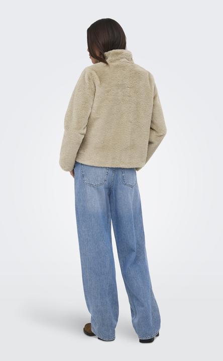 Actual product image Only High closed jacket Faux fur jacket (M)