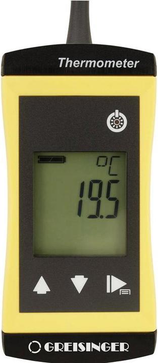Produktbild Greisinger Temperatur Messgerät Wasserdichtes Alarmthermometer mit Tauchfühler G1710