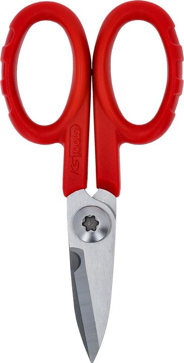 Actual product image KS Tools Universal workshop scissors, 140mm, belt pouch included (14 cm)