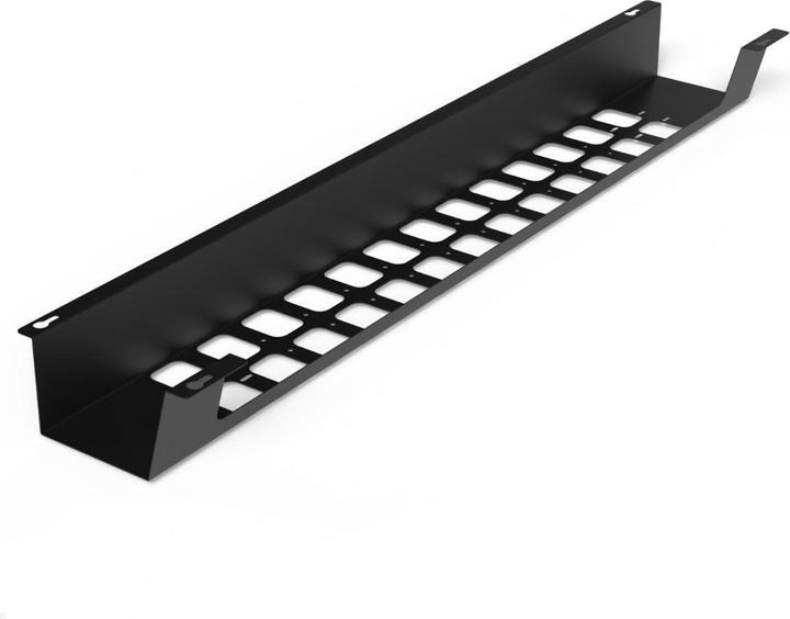 TecLines TKW003 Horizontal cable tray 1000mm, black (100 cm)