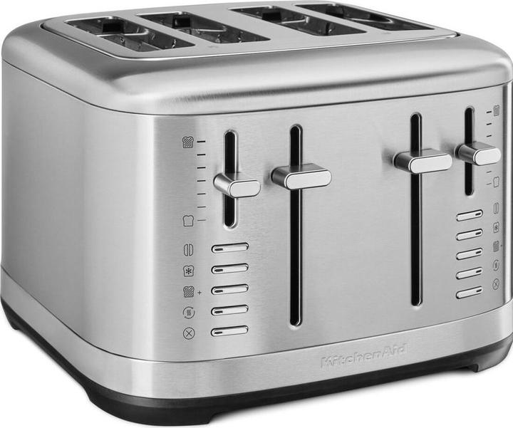 KitchenAid 5KMT4109ESX manueller 4-Scheiben Toaster Edelstahl (EU-Stecker)