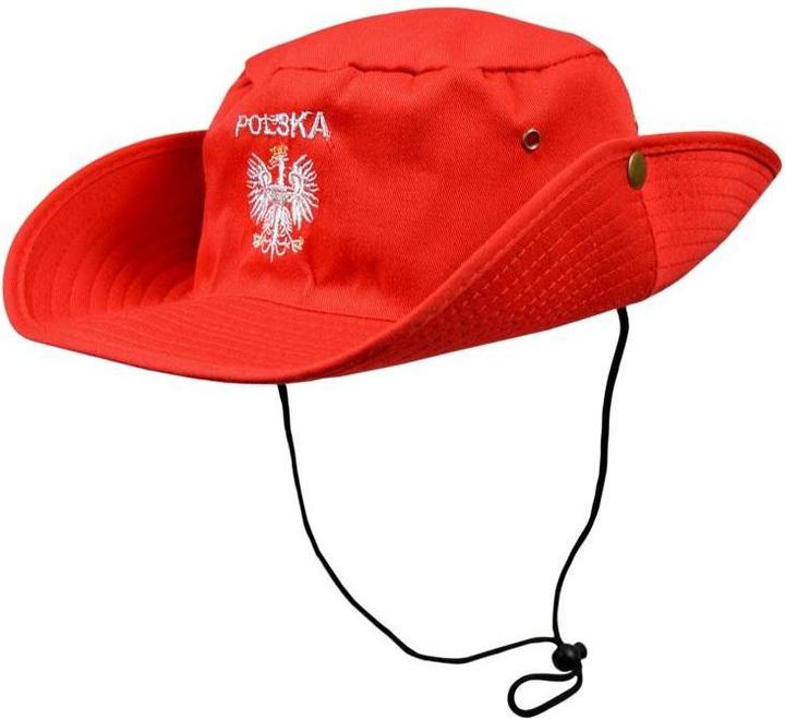 Arpex Rot-weisser Cowboyhut