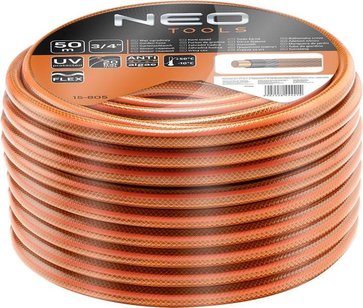 Actual product image Neo Tools Garden hose Economic 3/4 "50 m 4 layers (15-805) (50 m, 101.60 mm)