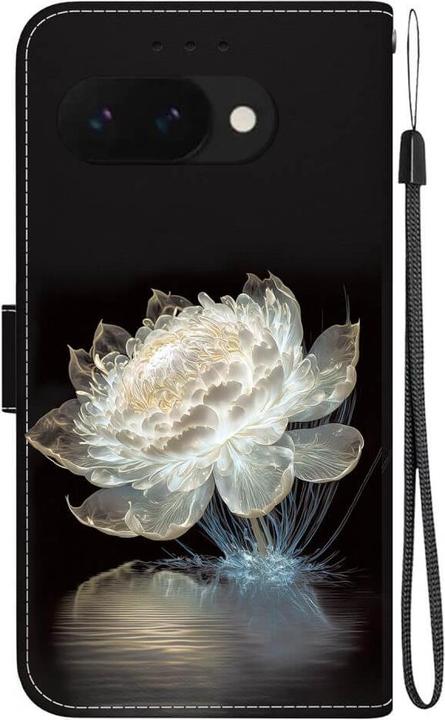 Produktbild Cover-Discount Google Pixel 9a - Tasche Hülle mit Blüten Motiv (Google Pixel 9a)