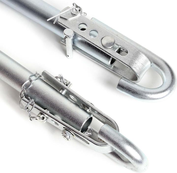 Produktbild XPOtool Abschleppstange 3 teilig 1,8m 2t Abschlepphilfe Schleppstange Stahl