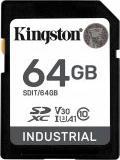 Produktbild Kingston Card Ind. SD +ADP 64GB pSLC (64 GB, SDXC, U3, UHS-I)