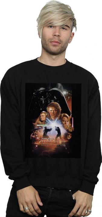 Produktbild Star Wars Episode III Movie Poster Sweatshirt (L)