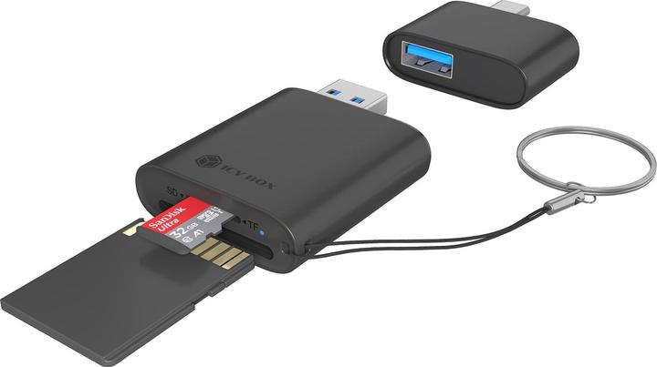 Icy Box IB-CR204-CU3 (USB-C 3.2 Gen 1)