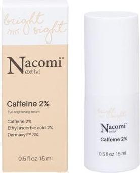 Immagine prodotto Nacomi Next Level Siero Occhi Illuminante con Caffeina 2% 15Ml (Siero per la cura degli occhi, 15 ml, Giorno + Notte)