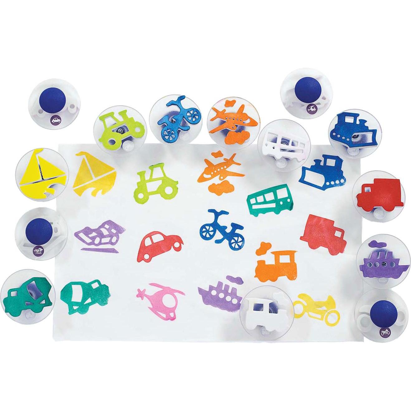 Colorations - Easy Grip Verkehrsstempel, 14 Stück. (60308216)