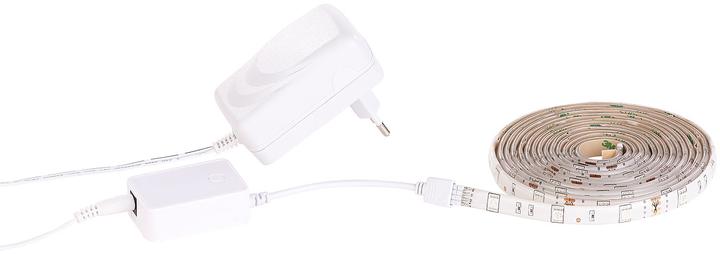 Image du produit Luminea Bande LED Wi-Fi, compatible avec Amazon Alexa et Google Assistant. (Lumière du jour, 200 cm, Intérieur)