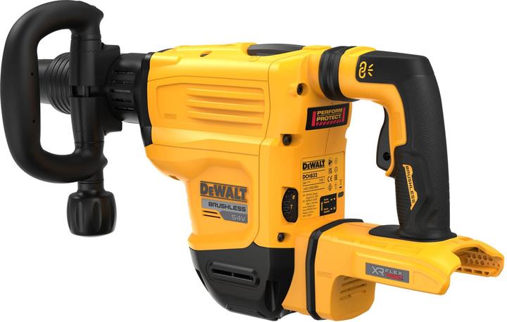 DeWalt 54 Volt XR FLEXVOLT SDSmax cordless chipping hammer 6 kg, 10.5 joules basic version DCH832NXJ (Rechargeable battery operated, 54 V)