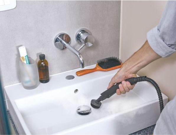 Actual product image Polti SV610 Style Upright steam cleaner Grey, White (1500 W)