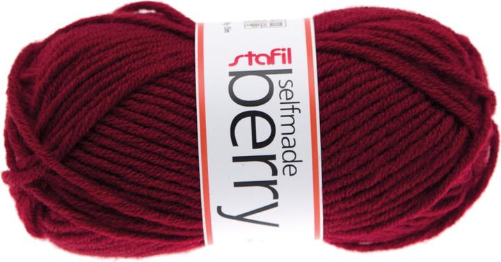 Actual product image Stafil Wool Berry 50gr.bordeaux (55 m)