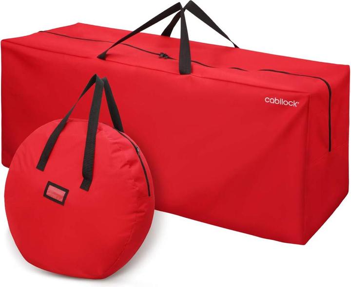 Cabilock Weihnachtsbaum- und Kranzaufbewahrung (54 cm)