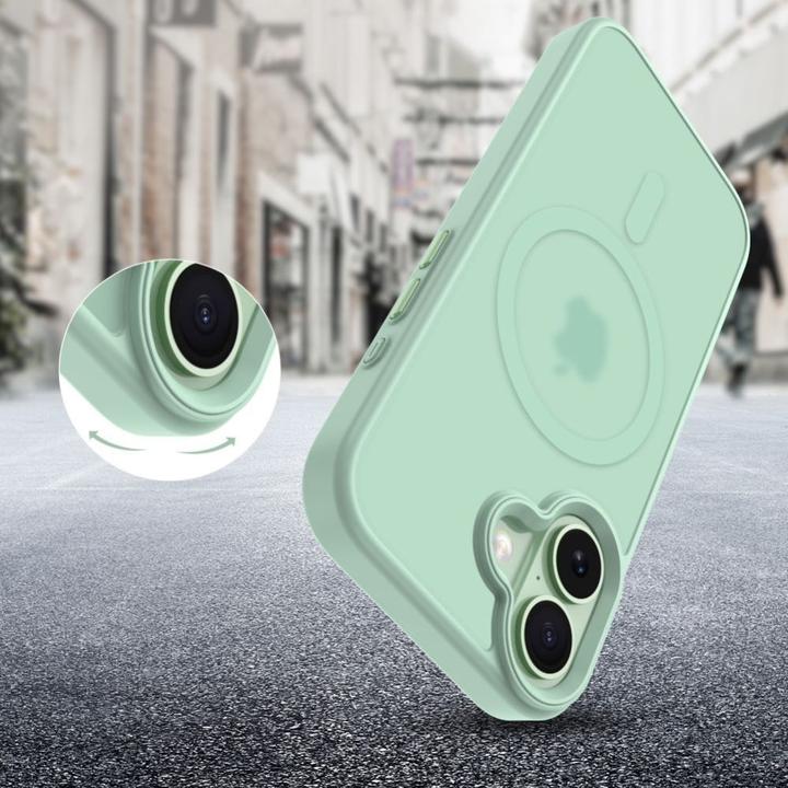 Produktbild Tech-Protect Magmat Magsafe Iphone 17 Matte Sage (Apple iPhone 17)