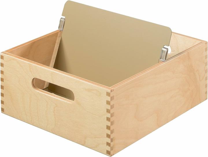 Han Boîte à fiches en bois A5 en croix (A5)