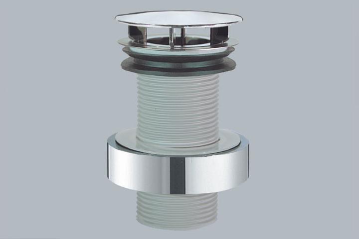 Alape stem valve VT.2, W: 63mm, H: 100 mm, D: 63 mm, Ã¸ 1 1/4 for basins without overflow, 8304000
