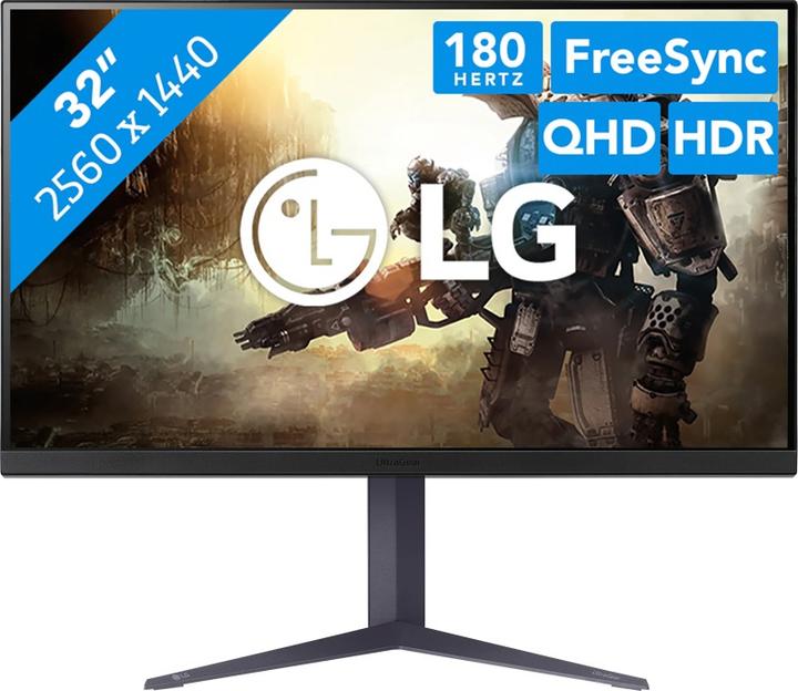 Actual product image LG Dis 32 32GS85Q-B Consumer Ultragear (2560 x 1440 pixels, 31.50")