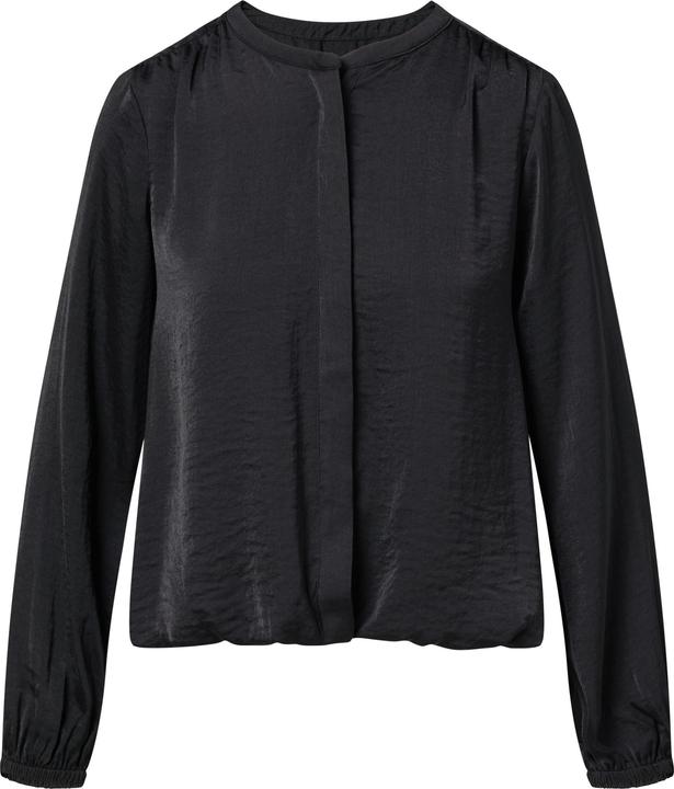 Image du produit Comma Bluse Satinblusenjacke mit gerafftem Bund (32)
