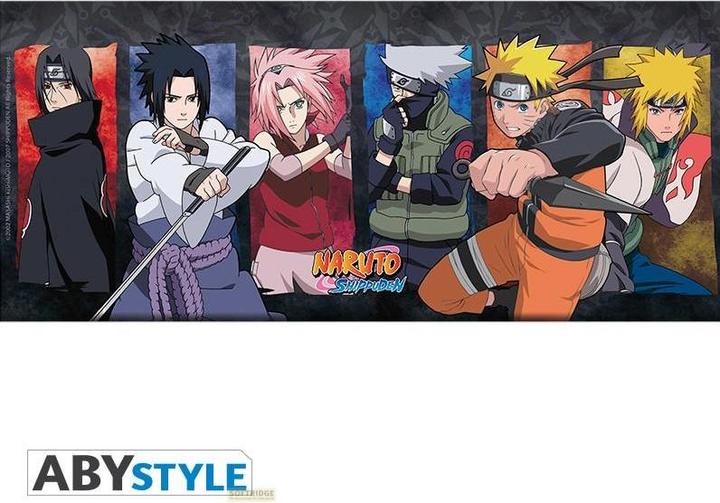 ABYstyle - Tappetino Per Mouse Naruto Shippuden Con I Personaggi Del Gruppo Shippuden